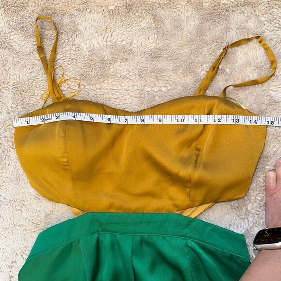 Ark & Co Yellow and Green Mini Dress - Picture 8 of 10